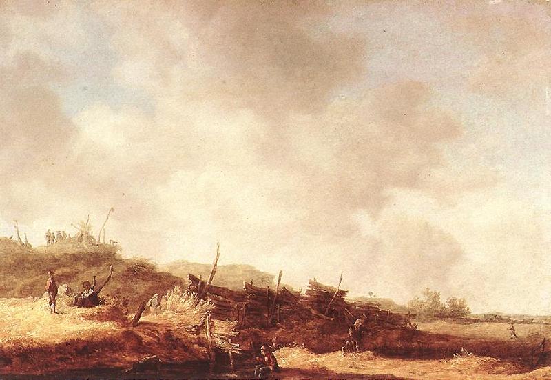 GOYEN, Jan van Landscape with Dunes dxg oil painting picture